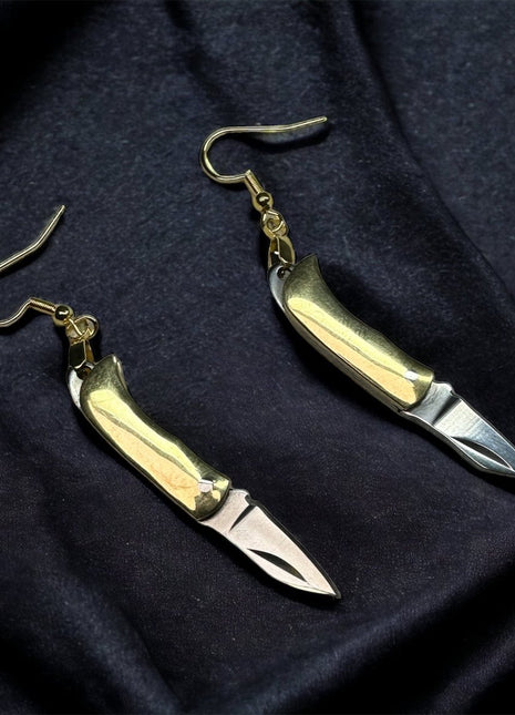 Knife Earrings