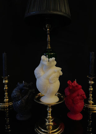 Black Heart Candle
