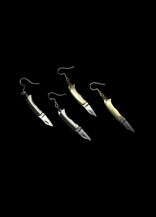 Knife Earrings