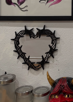 Barbed Wire Mirror