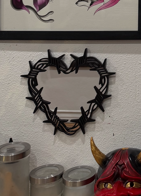 Barbed Wire Mirror