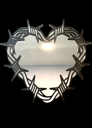 Barbed Wire Mirror