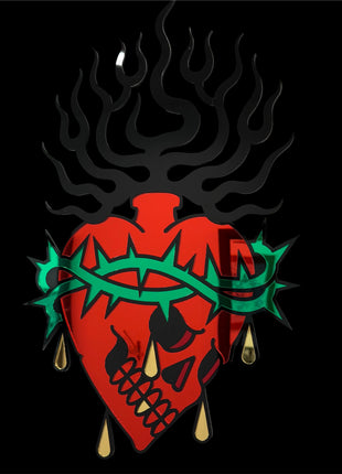 Sacred Skull Wall Art